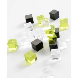 Cubes Couleur de Décoration 15 mm les 12