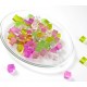 Cube transparent couleur de Decoration theme gourmand